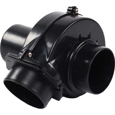 Soffiatore turbo elettrico, accessorio per potenziamento motore, amplificatore di aspirazione aria ad alto flusso, nero (1/2)