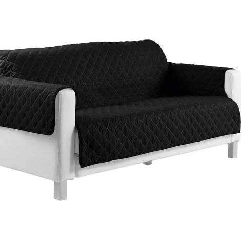 PROTEGE FAUTEUIL ET CANAPE Les Ateliers du Linge 179 X 279 NOIR (1/4)