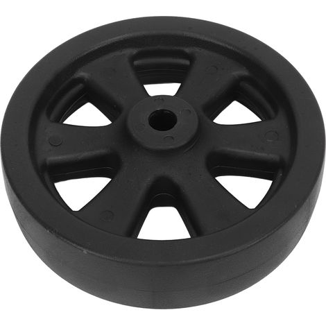 Cric de remorque 8 pouces, roue universelle, Support rotatif de 1500lb, remplacement robuste et Durable pour tondeuses à gazon, chariots utilitaires en Nylon