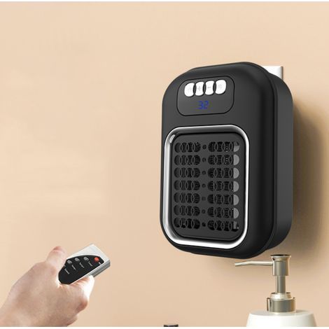 Chauffage électrique mural TV Design LED écran minuterie Programmable thermostat réglable chauffage auxiliaire abordable Bureau chambre salle de bain (1/5)