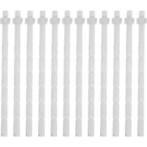 Tiges de Bouton de Toilette en Plastique 12 Pièces (1/5)