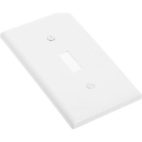 Plaque de recouvrement d'interrupteur simple (1/5)