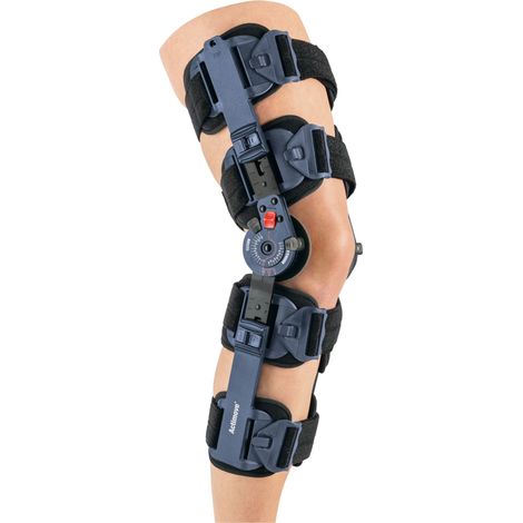 Rodillera ACTIMOVE PRO con rango de movimiento ajustable, talla universal, color negro (7627855) (k=12)