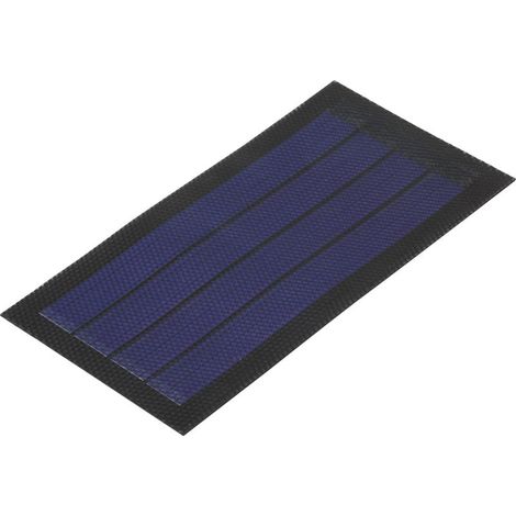 [Panneau solaire flexible] - Cellule amorphe 6V 1W - Miniature waterproof IP65 pour camping, jardins et charge portable DIY (1/5)