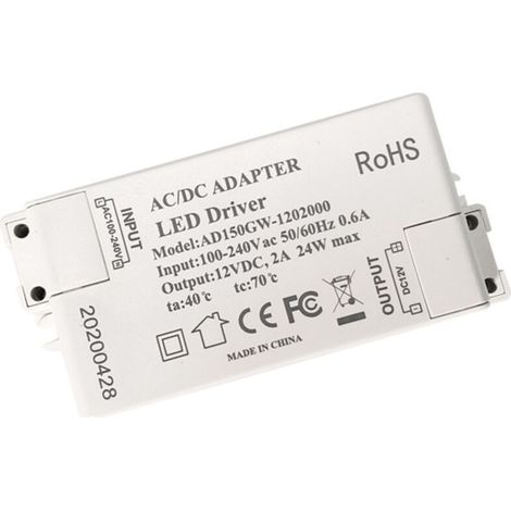 Adaptateur d'alimentation à découpage LED monobloc 24W Transformateur LED-944424mm (1/5)