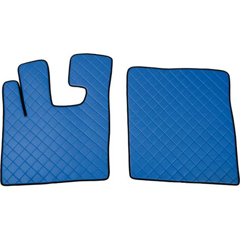 Coppia tappeti in Skeentex - Blu - compatibile per Daf XF 105 (02/0412/14) (1/5)