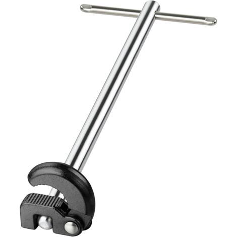 Clé de Lavabo 300mm, Clé à Écrou Réglable, Capacité de Mâchoire Réglable de 10 mm à 32 mm, Clés d'Évier pour Espace Restreint, pour la cuisine, la salle de bain et l'évier