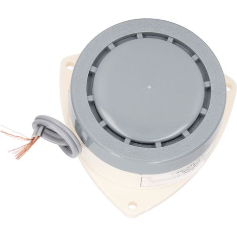 Avertisseur Sonore BERM Buzzer Continu 60dB en Plastique Ininflammable pour Circuits AC 200-220V (1/5)