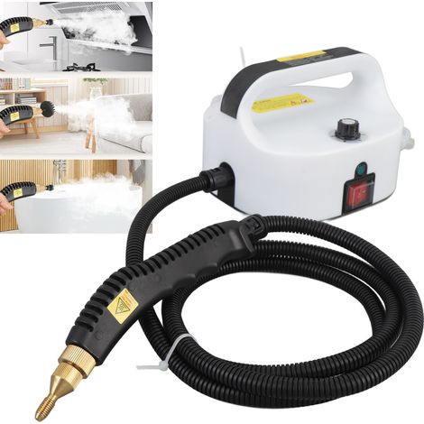 Nettoyeur vapeur portable blanc haute température/haute pression 50-400 ml/min pour le nettoyage des cuisines, salles de bains, parquets, carrelages et climatiseurs (norme européenne 220 V) (1/5)