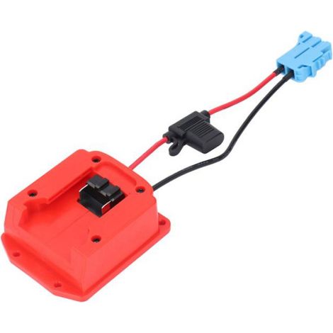 Adaptateur Batterie - 18 V - Pour Voiturette Enfant - Compatible Peg Perego - ABS - 1 Pièce (1/4)
