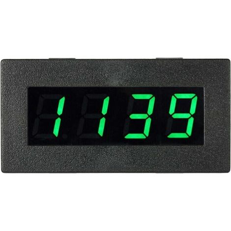 Tachymètre numérique de haute précision avec mode de mesure de vitesse sur écran vert de 0,56 pouce, affichage LED noir et vert (1/3)