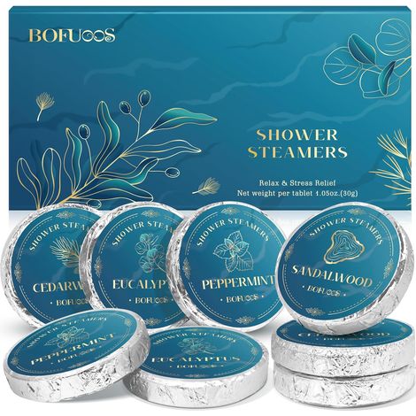 Cadeau Homme, Boules de Bain Aromathérapie SPA Calmant 8P (1/5)