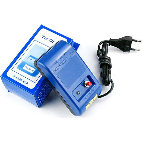 Entmagnetisierer, professionelles Entmagnetisierungswerkzeug zur Reparatur mechanischer Armbanduhren, 110/220 V FLITI