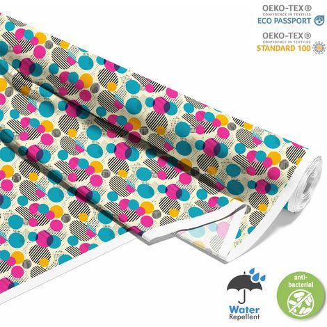TISSUS DÉCORATIFS D'EXTÉRIEUR OXFORD - Motif Géométrique I DX3512 (1/5)