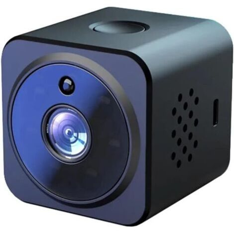 BUNTHAUS Mini caméra WiFi HD, interphone Double Voix, Vision Nocturne à Distance, caméras de sécurité DV, enregistreur Audio, caméra d'attraction magnétique