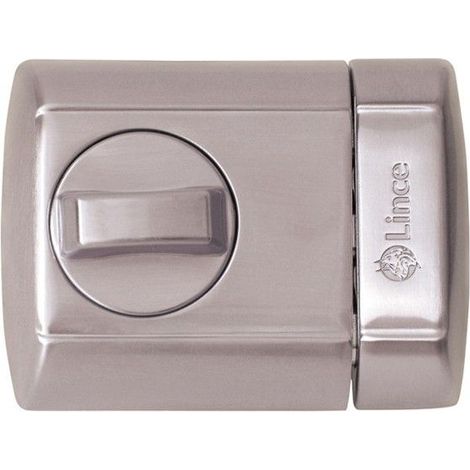 Cerrojo Lince Supra simple 4940-HC Niquelado