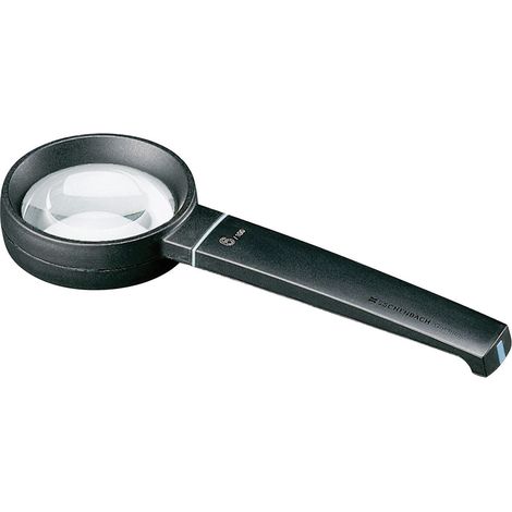 Eschenbach 265550 Handlupe Vergrößerungsfaktor: 6 x Linsengröße: (Ø) 50 mm Schwarz