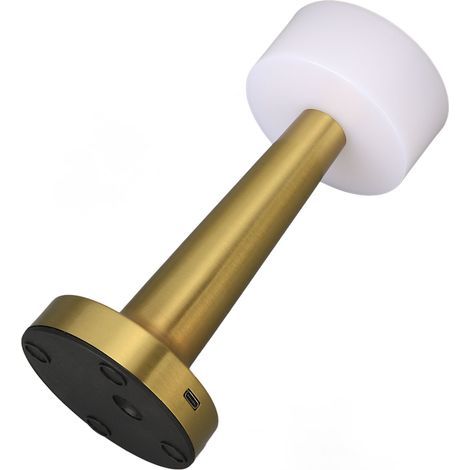 Wiederaufladbare, kabellose Tischlampe, 3 Helligkeitsstufen, kleine Touch-Lampe, Nachttischlampe, Nachtlicht für Schlafzimmer und Außenbereich (1/5)