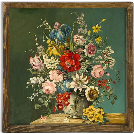 Quadro da parete in MDF con cornice Painting Multicolore (1/2)