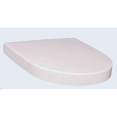 Asiento de inodoro LIFETIME, bisagras cromadas, función SoftClosing, blanco alpino VILLEROY & BOCH (1/3)