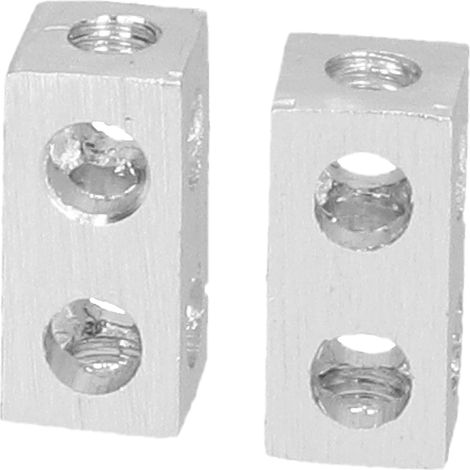 Profilé aluminium en L léger, poutre carrée résistante à la corrosion, haute solidité, barre angulaire 3106-0002-0016, usage industriel. (1/5)