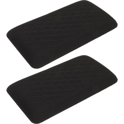 2 universelle, weiche Auto-Schwämmpolster, Knie-/Ellbogenschutz für die Mittelkonsole, Schwarz, 2 Stück (1/5)