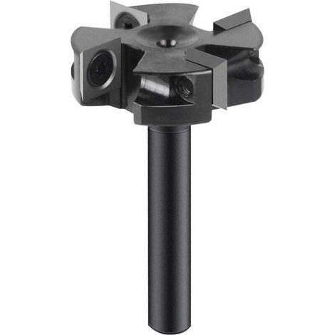 Fraise à défoncertige de 8 mm diamètre de 40 mm Fraise à Surfacer mèche de rabotage à 4 ailes (1/5)