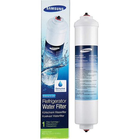 Filtre d'eau pour réfrigérateur américain – Compatible Samsung et Beko – Capacité de filtration 5 µ – 4346650800 - gnev422px (1/4)