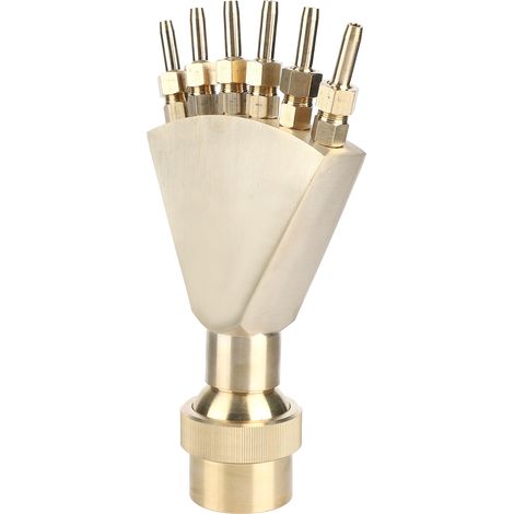 Buse de fontaine réglable DN40 de 1,5 pouce pour jardin, piscine et spa (1/5)