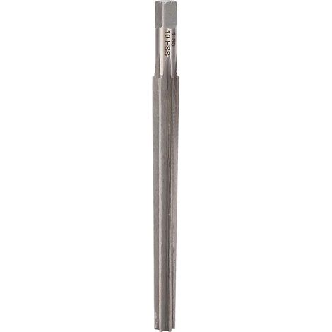 Maschinenreibahle mit Spannfutter für HSS-Geradschaftstifte, konische Gewindebolzen, 10 mm