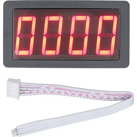 Fréquencemètre numérique intelligent avec compteur et sortie relais LED (1/5)
