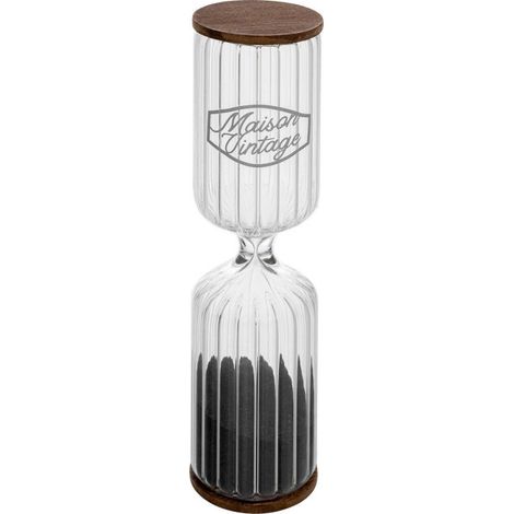 Sablier Déco en Bois "Café" 30cm Transparent (1/4)