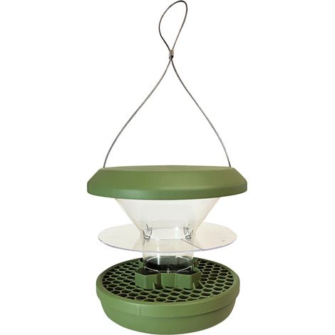 Swissinno Großvogel-Abwehrring für Vogelfutterhaus Ø 17 cm Vogelhaus