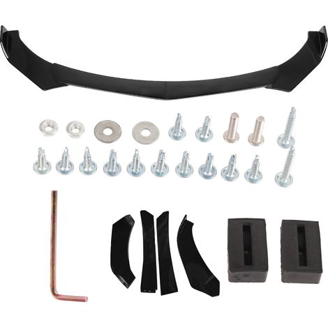 de pare chocs avant kit carrosserie avec spoiler noir (1/4)