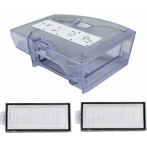 Réservoir d'eau et bac à poussière pour aspirateur robot Roborock T8/Q7 MAX - Pièces détachées et filtres pour bac à poussière (1/5)