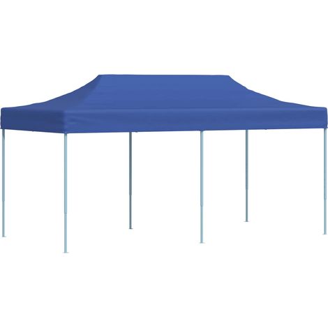 Party-Zelt Blau 291 x 580 x 315 cm Oxford-Stoff vidaXL