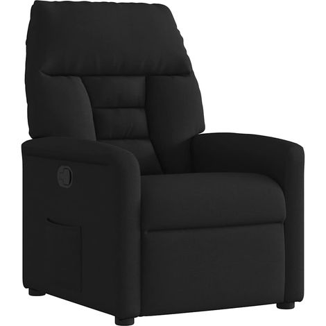 Relaxsessel Schwarz Stoff