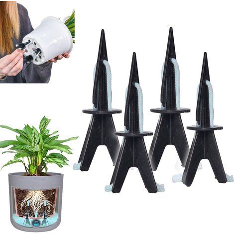 10 bulbes à arrosage automatique – Arrosage automatique des plantes – Pour l'intérieur et l'extérieur – Vacances – Distributeur d'eau pour plantes d'intérieur – Système d'arrosage automatique pour pla (1/5)