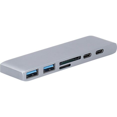 7-in-1 4K-HD-Kartenleser, Adapter und USB-3.1-Dockingstation (1/5)