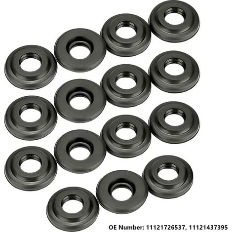 11121726537, Joint de cache-culbuteurs noir étanche de remplacement pour BMW E46, E39, E60, E65, E66, E53 et E83 - Accessoires auto (1/5)