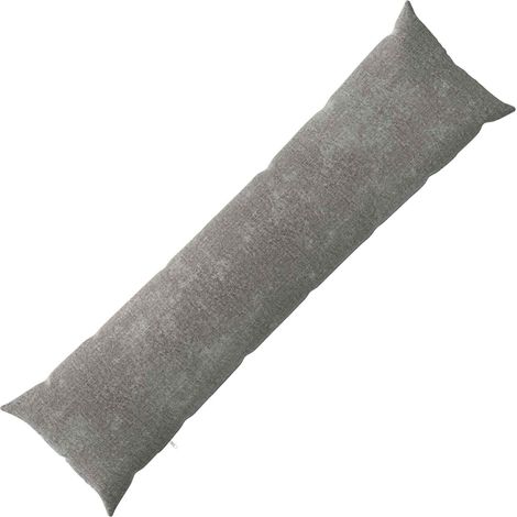 Funda de almohada HEERLEN Gris oscuro 40 x 145 cm Tela Chenille vidaXL (1/5)