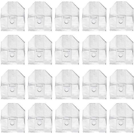 20Pcs de remplacement pour EVE Plus Robot Aspirateur Sac à poussière Accessoires (1/5)
