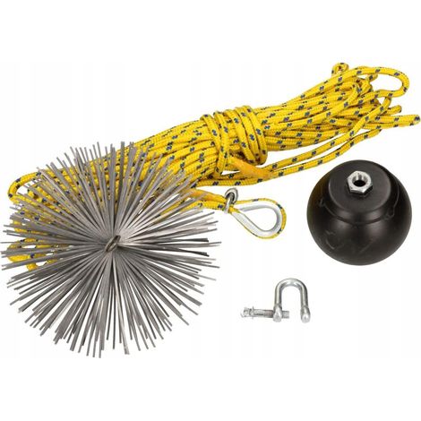 Set di spazzacamino da 150 mm per la pulizia di camini da 3 m (1/5)