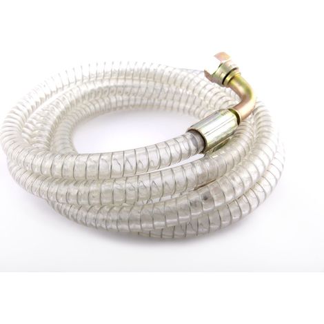 Tuyau transparent avec raccord 2.5mTuyau transparent avec raccord 2.5M pour appareil vidange liquide de refroidissement AC 1020 - SA 1066 - CLAS Equipements