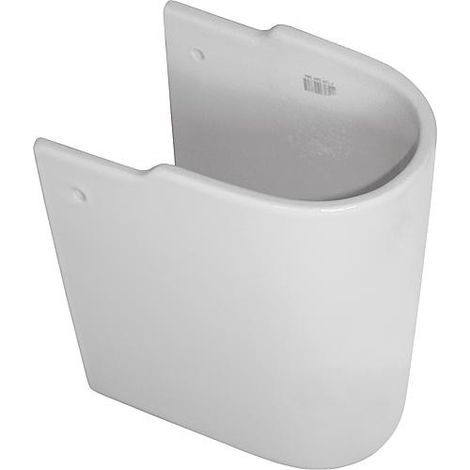 Demi-colonne 'CONNECT ARC' K C 001 WBUK céramique blanche lxPxH : 195x340x280mm pour lavabo
