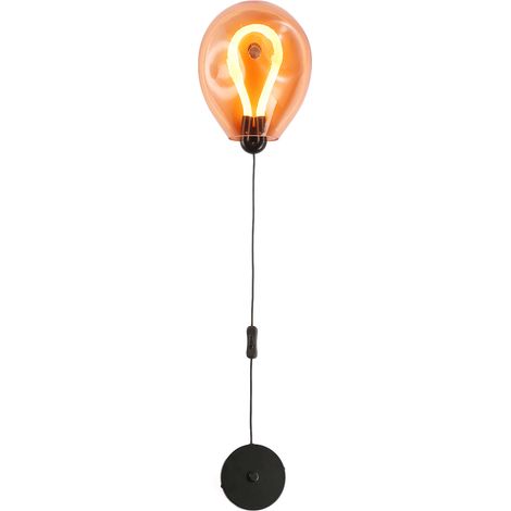 ALPINALUZ  Aplique de LED Bulla de Vidrio Colores 8W 3000K "PULIDA" (1/5)