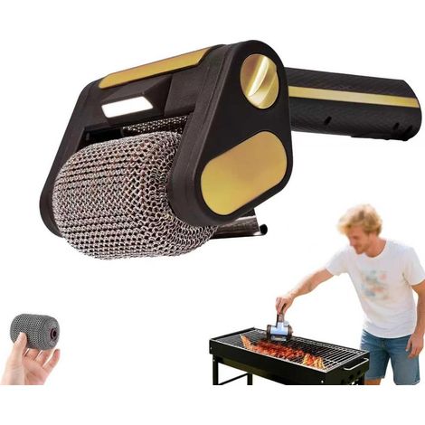 Filiyano – Outil de nettoyage sûr – Brosse de nettoyage électrique pour gril sans poils - Nettoyeur puissant pour grille de barbecue - Outil de (1/4)