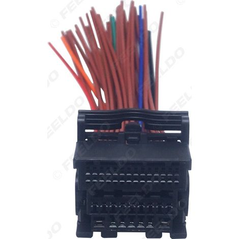 Compatible avec le câble de mise à niveau du système audio de navigation CD Chevrolet Cruze/Aveo/Malibu, connecteur complet à 44 broches. (1/5)