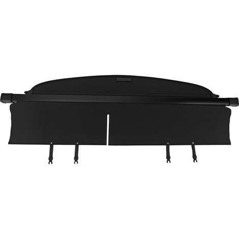 Black Parcel Shelf Luggage Cover for Toyota RAV4 MK3 2006-2012 Retractable