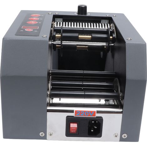 Automatischer Klebebandabroller mit LED-Anzeige, hohe Abrollgeschwindigkeit, 80 mm breites Klebeband, elektrische Schneidemaschine für Verpackungen, EU-Stecker 220 V (1/5)